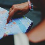 map, tourism, lost, direction, guide, tourist guide, travel, traveler, world, holiday, paper, view, world map, planning, details, style, woman, europe